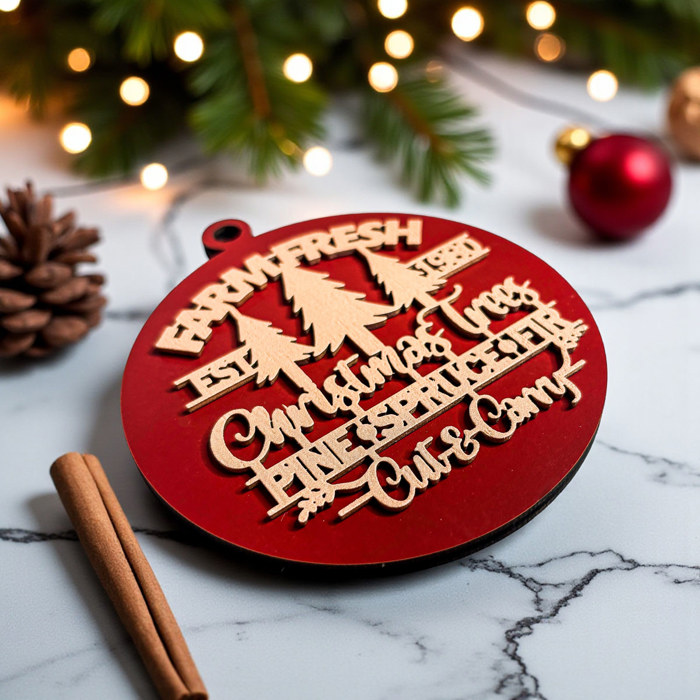 Funny Christmas Gifts for Cheap, Deck the Halls and Not Your Family, Holiday Humor, Funny Christmas Ornaments Handmade, Colorful Christmas Decorations