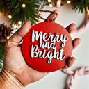  Funny Christmas Gifts for Cheap, Deck the Halls and Not Your Family, Holiday Humor, Funny Christmas Ornaments Handmade, Colorful Christmas Decorations