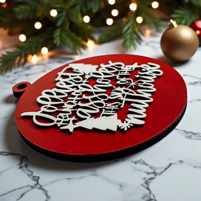 Funny Christmas Gifts for Cheap, Deck the Halls and Not Your Family, Holiday Humor, Funny Christmas Ornaments Handmade, Colorful Christmas Decorations