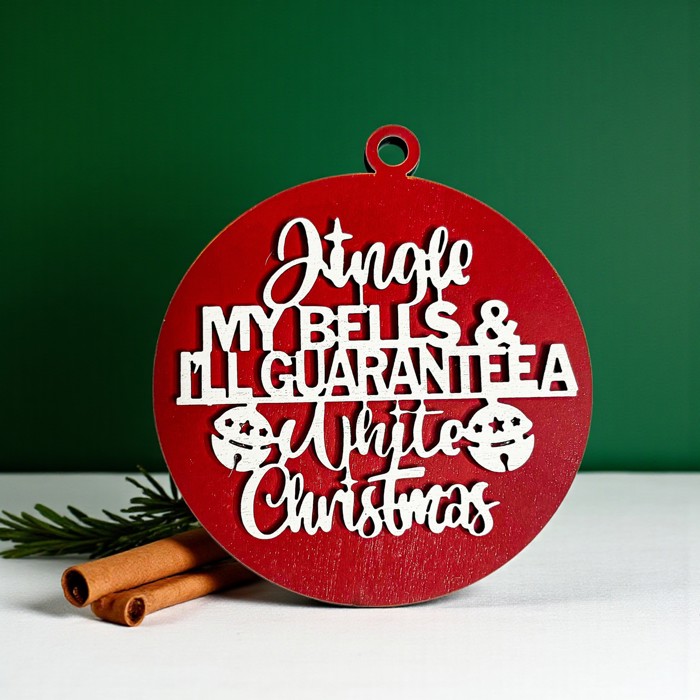 Funny Christmas Gifts for Cheap, Deck the Halls and Not Your Family, Holiday Humor, Funny Christmas Ornaments Handmade, Colorful Christmas Decorations
