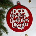  Funny Christmas Gifts for Cheap, Deck the Halls and Not Your Family, Holiday Humor, Funny Christmas Ornaments Handmade, Colorful Christmas Decorations
