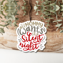 Silent Night Funny Christmas Gifts Cheap | Hanging Air Fresheners | Unique Stocking Stuffers for Teens and Adults