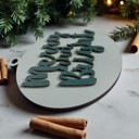  Funny Christmas Gifts for Cheap, Deck the Halls and Not Your Family, Holiday Humor, Funny Christmas Ornaments Handmade, Colorful Christmas Decorations
