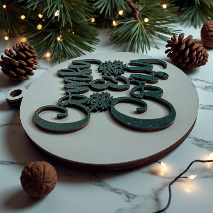 Funny Christmas Gifts for Cheap, Deck the Halls and Not Your Family, Holiday Humor, Funny Christmas Ornaments Handmade, Colorful Christmas Decorations