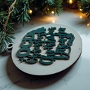  Funny Christmas Gifts for Cheap, Deck the Halls and Not Your Family, Holiday Humor, Funny Christmas Ornaments Handmade, Colorful Christmas Decorations