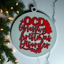 Funny Christmas Gifts for Cheap, Deck the Halls and Not Your Family, Holiday Humor, Funny Christmas Ornaments Handmade, Colorful Christmas Decorations