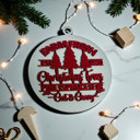  Handmade Wooden Christmas Ornaments, Farm Fresh Christmas Tree Holiday Home Decor, Unique Hanging Christmas Tree Decorations