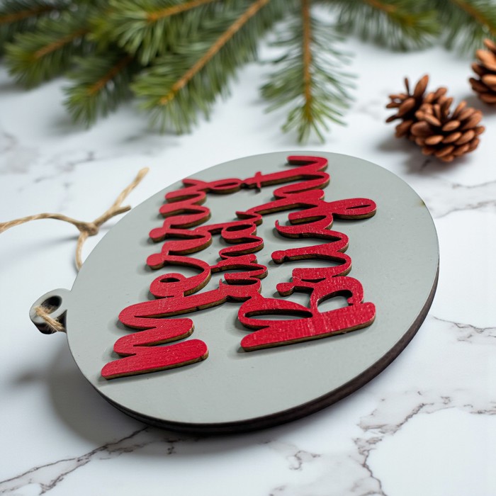 Funny Christmas Gifts for Cheap, Deck the Halls and Not Your Family, Holiday Humor, Funny Christmas Ornaments Handmade, Colorful Christmas Decorations