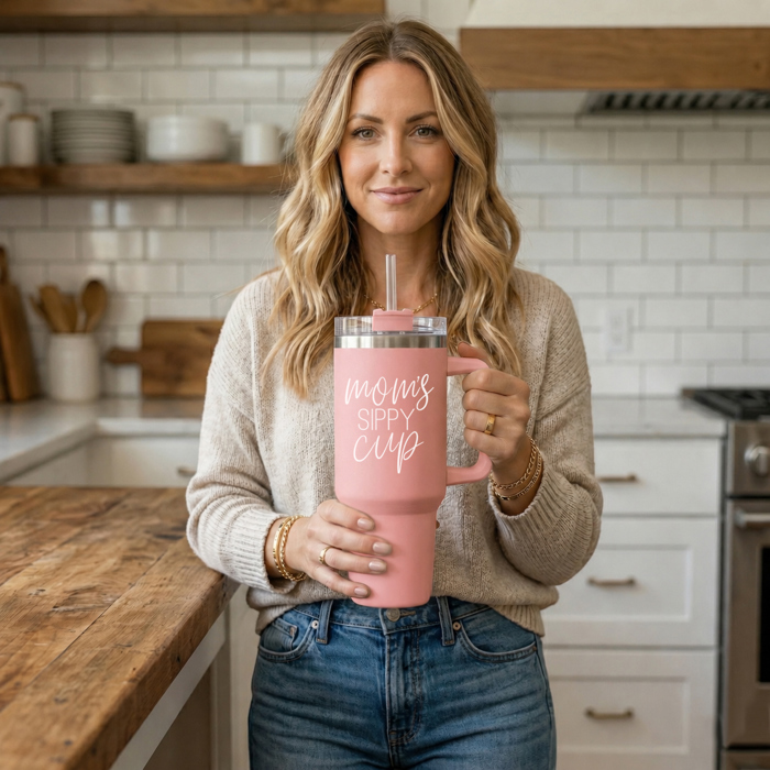 Baseball Mom Tumblers | Funny Mother's Day Gifts for Sport Moms | Funny Baseball Mom 40oz Travel Mugs | Insulated, No Spill