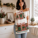 Crochet Wonder Candy Cane Christmas Themed Kitchen Decor – Peppermint Towel