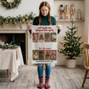  Fall Words Kitchen Towel, Autumn Kitchen Decoration Cotton | Cozy Autumn Farmhouse Kitchen Decor, Fall Definition Unique Tea Towel Gift Idea