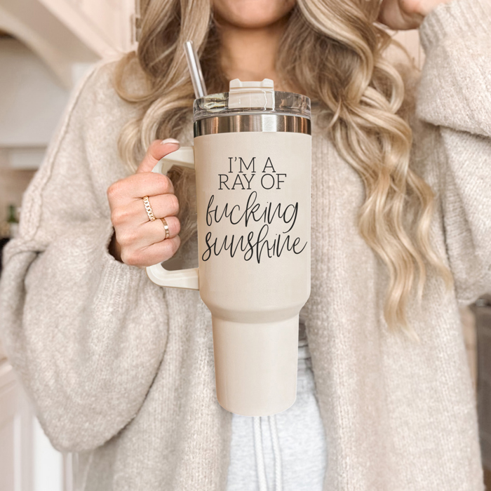 Baseball Mom Tumblers | Funny Mother's Day Gifts for Sport Moms | Funny Baseball Mom 40oz Travel Mugs | Insulated, No Spill