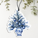 Chinoiserie Vase Funny Christmas Gifts Cheap | Hanging Air Fresheners | Unique Stocking Stuffers for Teens and Adults