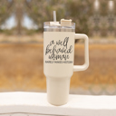 Well Behaved Woman Baseball Mom Tumblers | Funny Mother's Day Gifts for Sport Moms | Funny Baseball Mom 40oz Travel Mugs | Insulated, No Spill