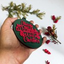  Funny Christmas Gifts for Cheap, Deck the Halls and Not Your Family, Holiday Humor, Funny Christmas Ornaments Handmade, Colorful Christmas Decorations