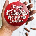  Funny Christmas Gifts for Cheap, Deck the Halls and Not Your Family, Holiday Humor, Funny Christmas Ornaments Handmade, Colorful Christmas Decorations