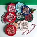  Funny Christmas Gifts for Cheap, Deck the Halls and Not Your Family, Holiday Humor, Funny Christmas Ornaments Handmade, Colorful Christmas Decorations
