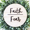  Shiplap Round Sign