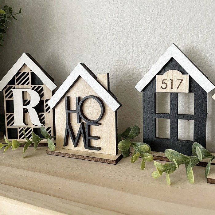 Mini Home Signs - Set of 3