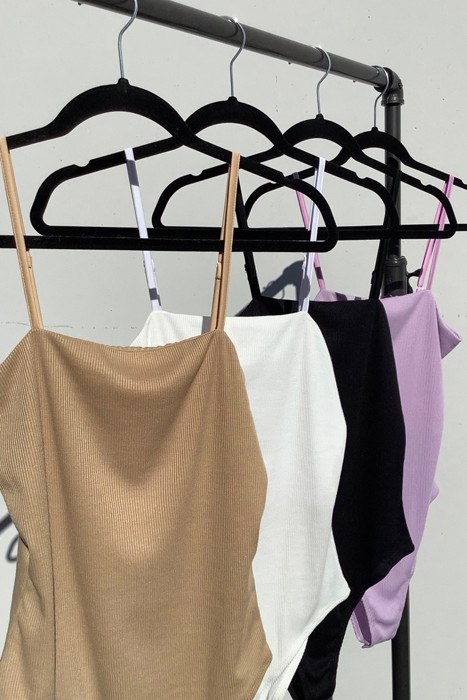 Ribbed Bodysuit