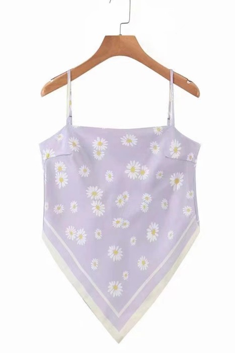 Miss Sparkling Scarf Tank Top