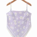  Miss Sparkling Scarf Tank Top