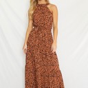  Halter maxi dress