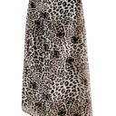  Leopard beach wrap skirt
