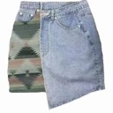  Miss Sparkling Denim Skirt