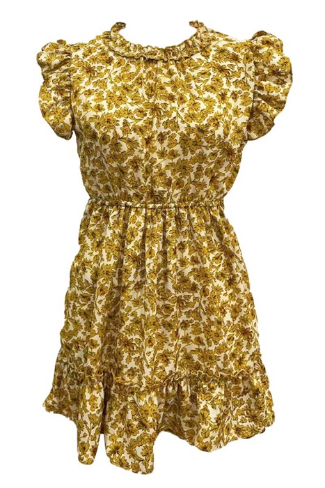 Printed floral dress