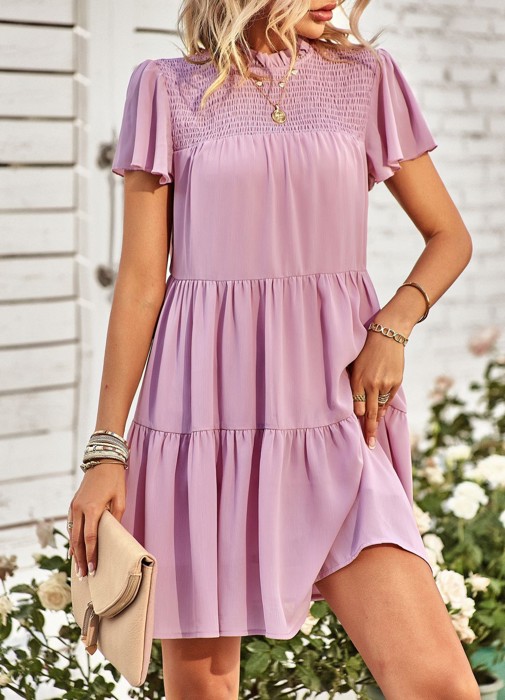 Tiered Mini Dress