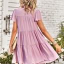  Tiered Mini Dress