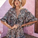  Miss Sparkling Paisley Romper