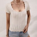  Miss Sparkling Ruffle Detailed Top