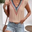  Ruffle Sleeve Top