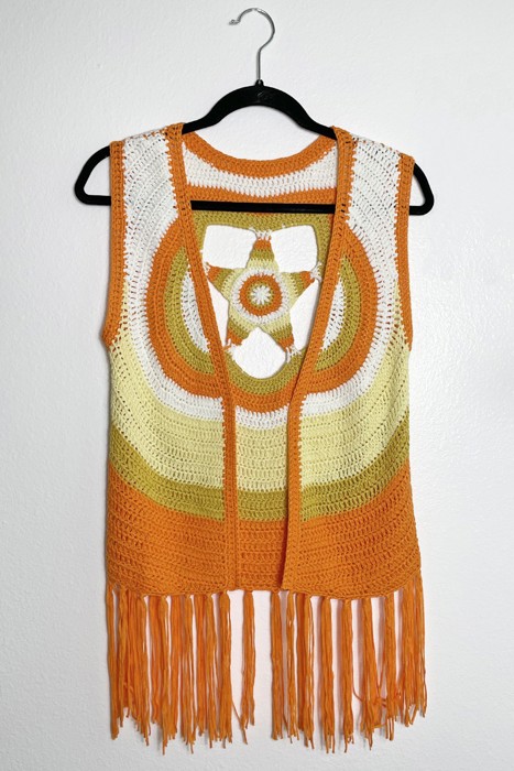 Miss Sparkling Crotchet Vest