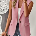  Sleeveless Blazer