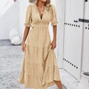  Open back midi dress
