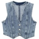  Denim Vest