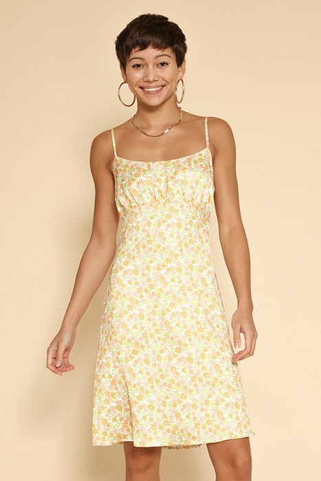 Miss Sparkling Floral Midi Dress