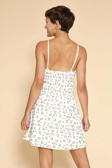 Miss Sparkling Spaghetti Strap Mini Dress