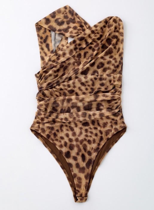 Miss Sparkling Leopard One Piece Swimsuit