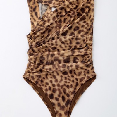 Miss Sparkling Leopard One Piece Swimsuit