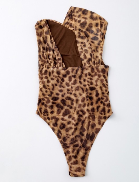 Miss Sparkling Leopard One Piece Swimsuit