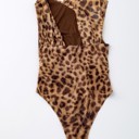  Miss Sparkling Leopard One Piece Swimsuit