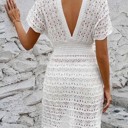  Eyelet Cover Up Dress