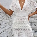  Eyelet Cover Up Dress