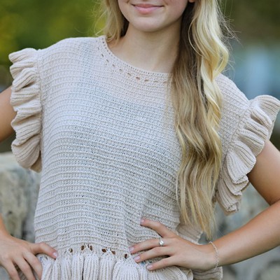 Knit Sweater Top