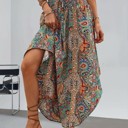 Small Paisley Maxi Skirt