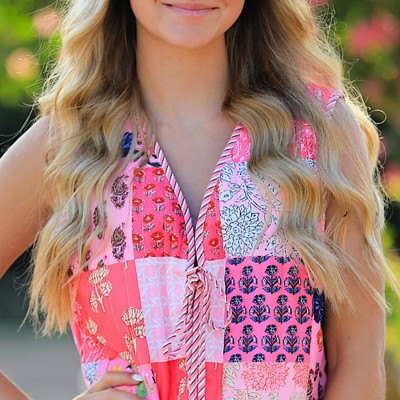 Miss Sparkling Cotton Puffer Vest